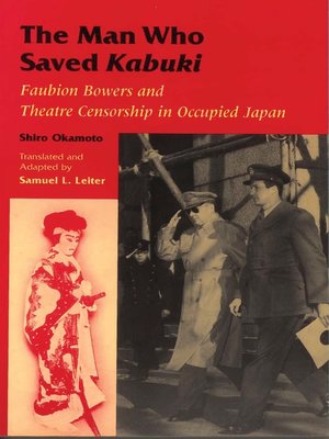 cover image of The Man Who Saved Kabuki